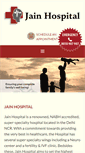Mobile Screenshot of jainhospital.com